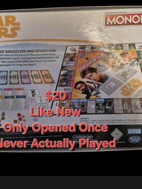 Hasbro Monopoly Star Wars Board Game